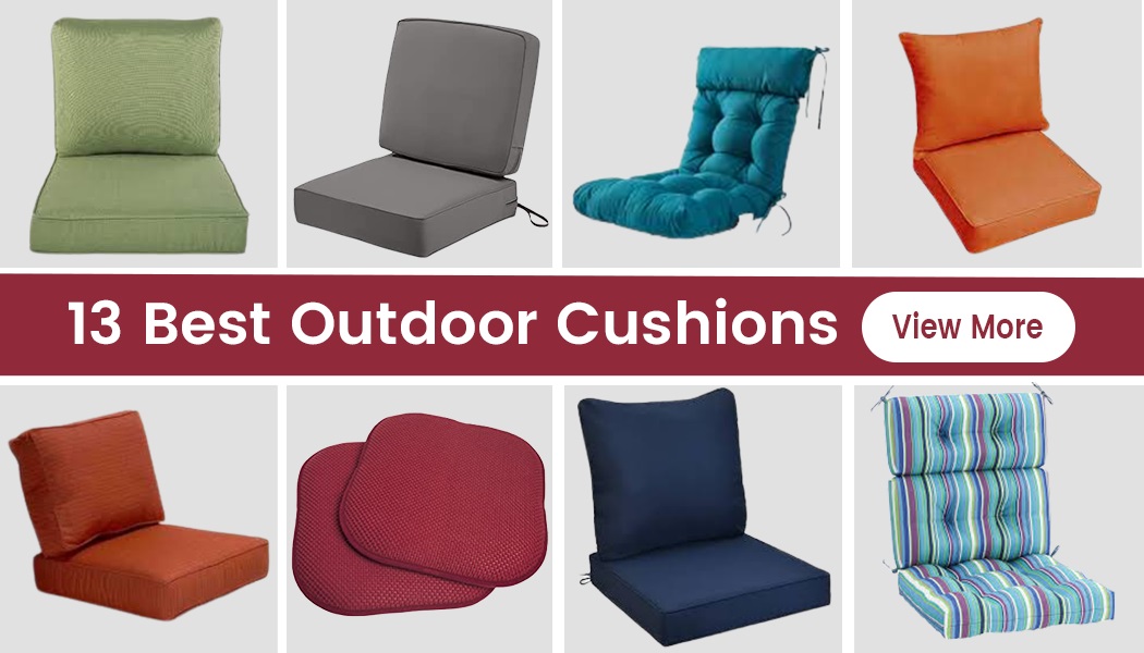 13 Cool Outdoor Cushions To Add A Touch Of Comfort And Style